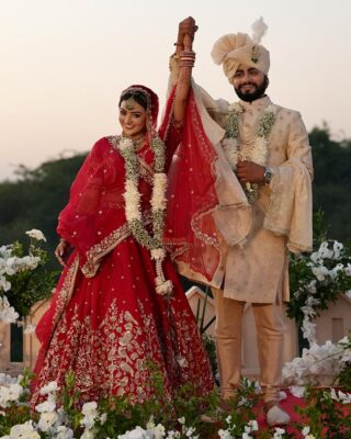 Shreya Patel's Fairytale Walk: Love, Lehengas & Ravine Magic at Aries Jagnivas