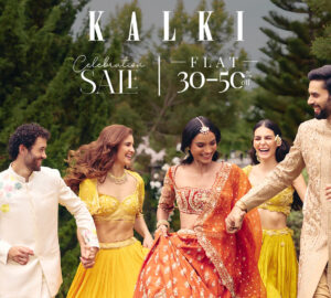Shop Designer Sarees at Flat 30-50% Off at Kalki Fashion