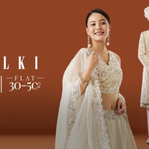 Shop Matching Couple Outfits at KALKI's Flat 30–50% Sale