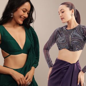 Unique Saree Blouses To Style the Same Saree For Different Occasions