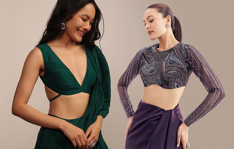 Unique Saree Blouses To Style the Same Saree For Different Occasions