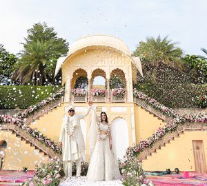 Isha’s Perfect Bollywood Love Story Turned into an Ivory Bridal Dream in Jaipur 