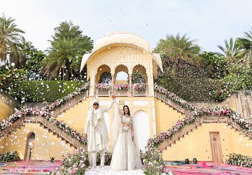 Isha’s Perfect Bollywood Love Story Turned into an Ivory Bridal Dream in Jaipur 