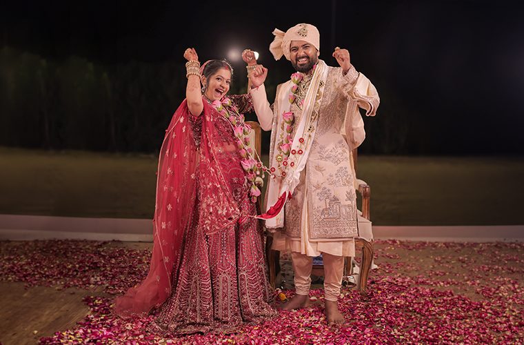 Shivani’s Magenta Bridal Dream Amid the Natural Beauty of Sasan Gir