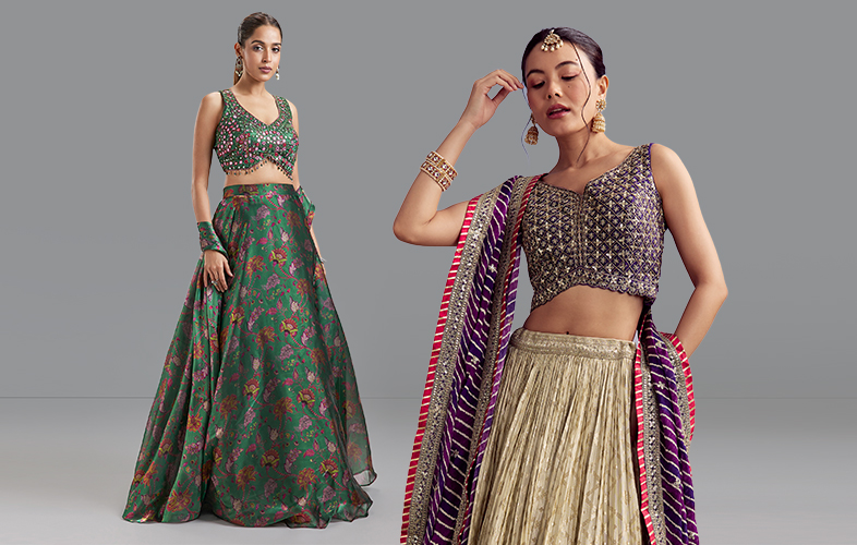Best Garba Outfits for Women Lehengas, Chaniya Cholis & More